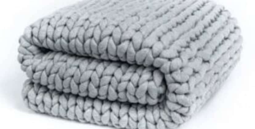 Helix Knit Weighted Blanket
