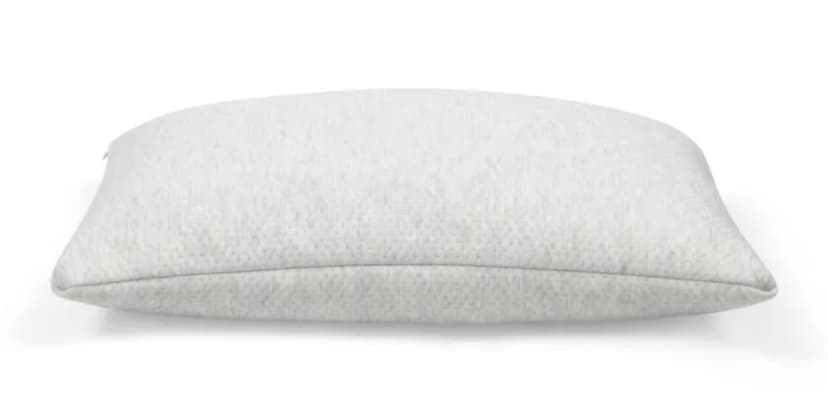 Product page photo of the Helix Shredded Memory Foam Pillow - Back and Stomach Sleepers