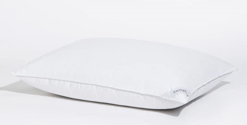 Product page photo of the Snowe Down Pillow
