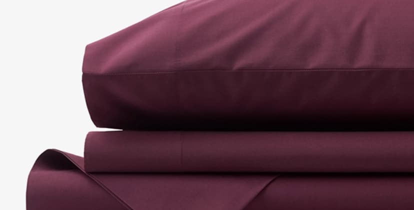 Product page photo of The Company Store Classic Cool Percale Sheet Set