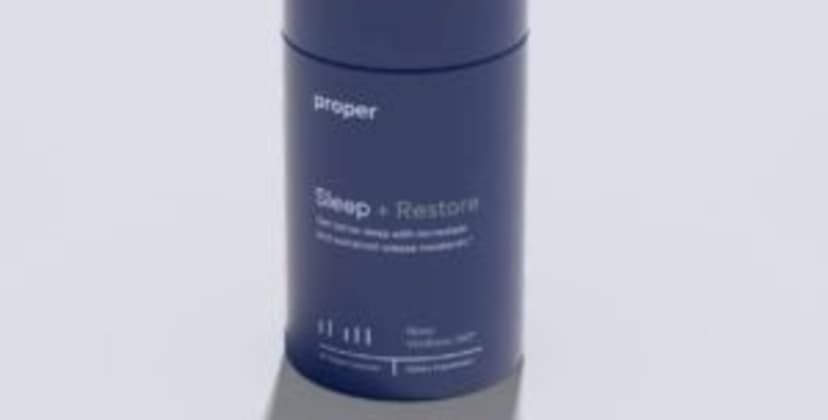 Proper Sleep + Restore
