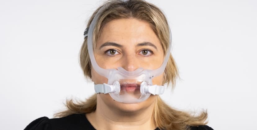 SleepFoundation.org photo of the Philips Respironics DreamWear Full Face Mask