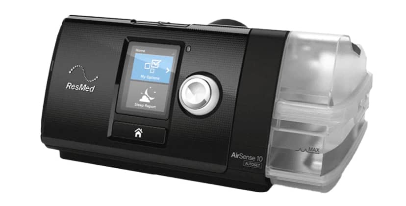 Sleep Doctor image of the ResMed AirSense 10 AutoSet Connected with HumidAir and ClimateLineAir