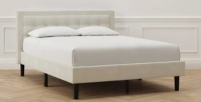 DreamCloud Bed Frame with Headboard