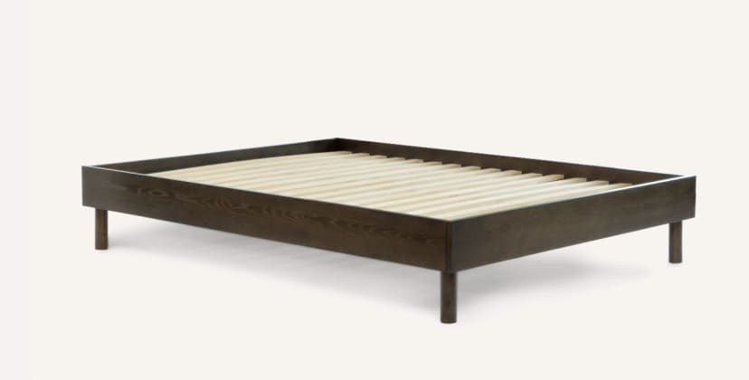 Product page photo of the Birch Irving Bed Frame