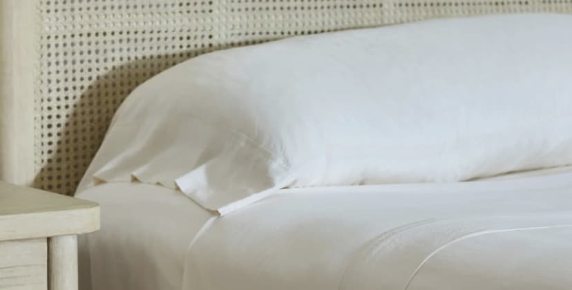 Product page photo of the Avec Goods Linen Classic Sheet Set