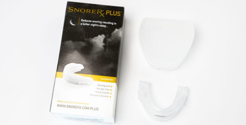 Silicone Anti Snore Tongue Retaining Device with Case Stop Snoring  Breathing Sleep Aid Tool