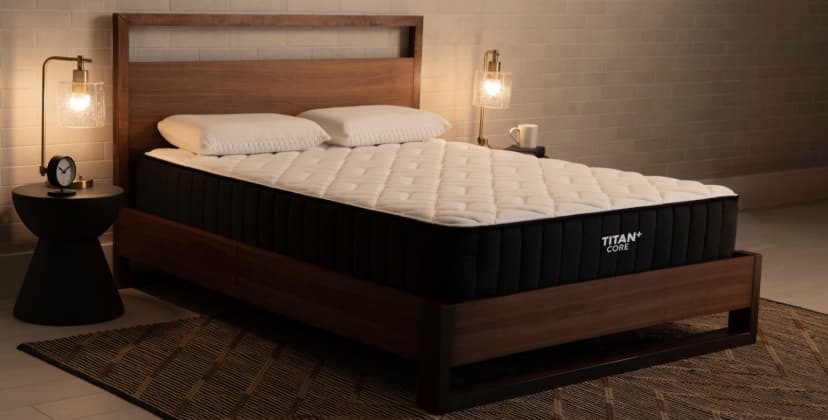 Best Extra Firm Mattress - Best Mattress for Heavy Sleepers - Titan Plus Core - 1