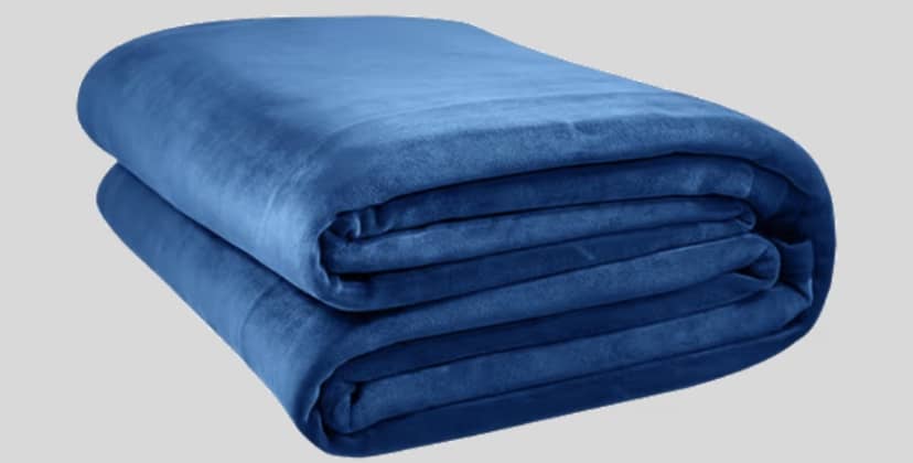 Product page photo of the Big Blanket Co. Original Stretch Blanket