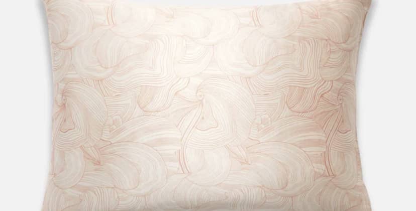 Product page photo of the Brooklinen Mulberry Silk Pillowcase