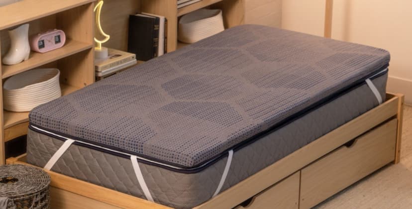 Best Twin XL Mattress Toppers - Best Value - Brooklyn Bedding CopperFlex 201 Mattress Topper