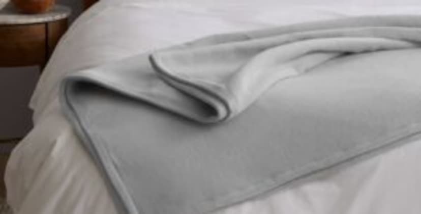 Quince Organic Cotton Fleece Blanket