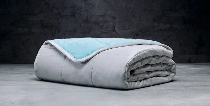 product image of the Luxome Integrated Cover Weighted Blanket