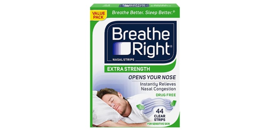 product image of the Breathe Right Extra Strength Clear Nasal Strips