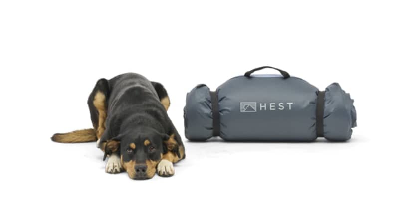 Product page photo of the Hest Dog Bed