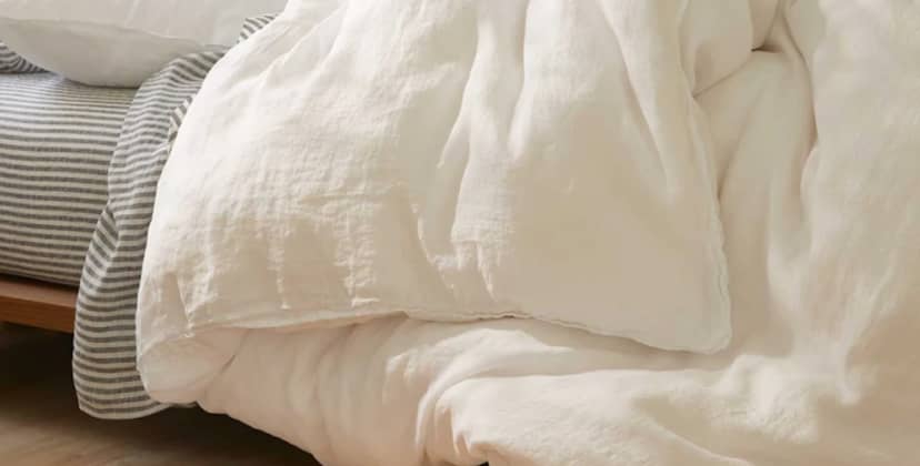 Product image of the Brooklinen Linen Duvet Cover